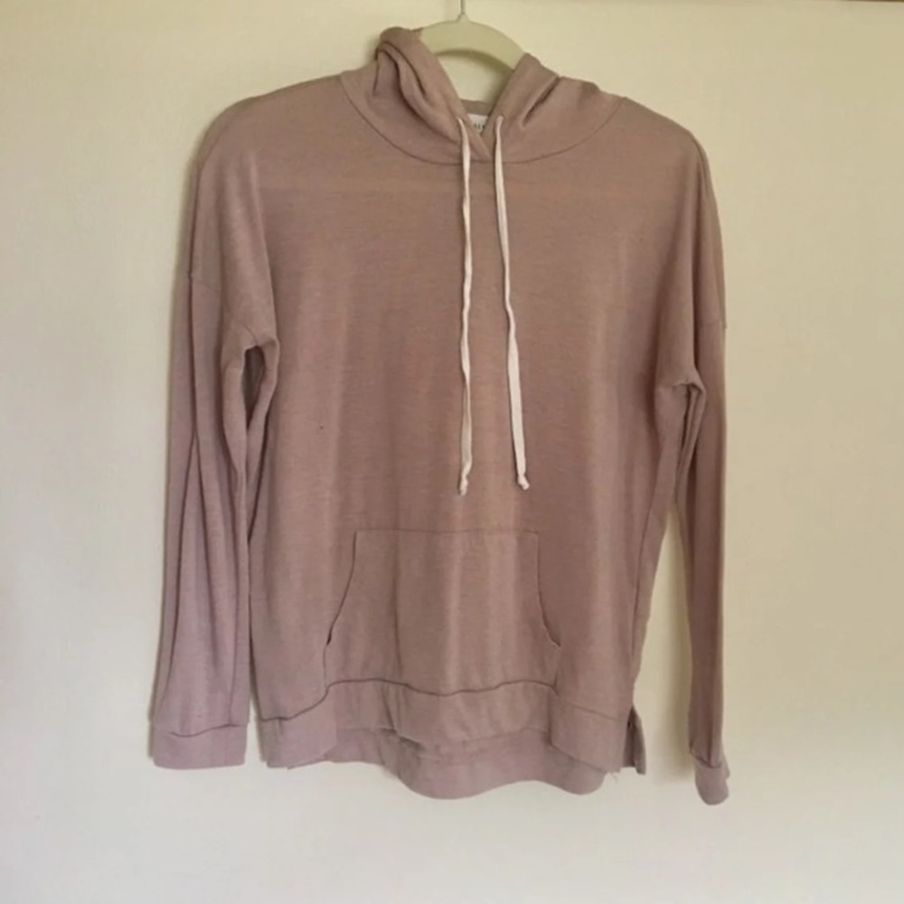 Forever 21 Long Sleeve Hooded Top